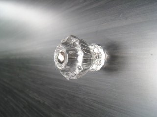 アンティークガラス ツマミ K39-GK｜家具用ノブ つまみ｜アンティーク