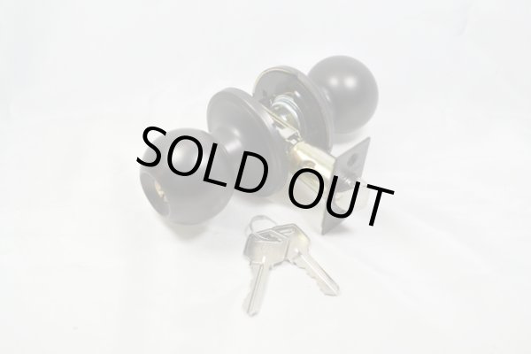 画像1: Copper Creek 握り玉玄関錠　トスカーナブロンズ☆ (1)