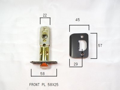 画像1: Copper Creek 握り玉シリンダー錠　ボール型　ゴールド　金色