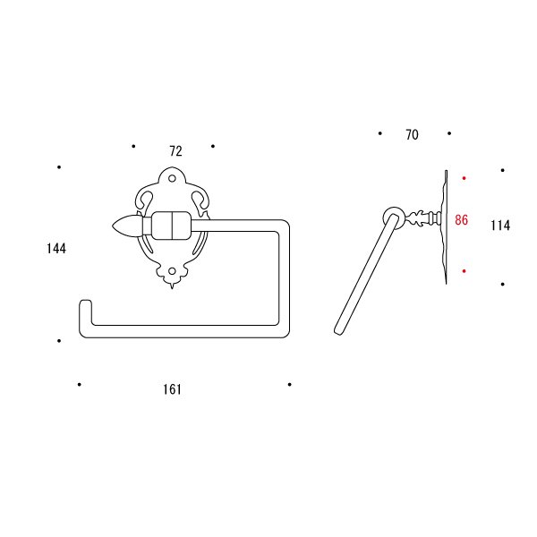 画像2: GIペーパーホルダー AR AN 640365 (2)