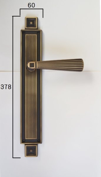 画像4: LINEACALI  OPERA 座付 レバーハンドル空錠　 BM（ブロンズマット） (4)