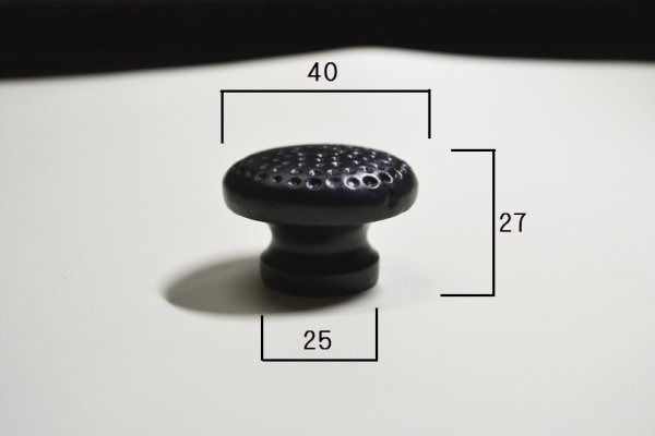 画像2: 在庫処分 特価! キャストアイアン ツマミ OM8262 (2)