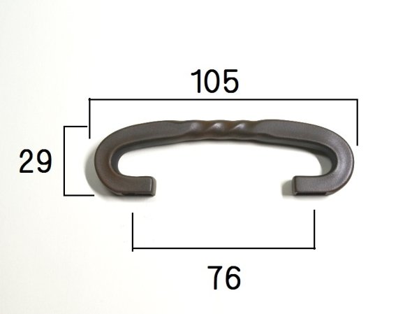 画像2: Amerock  インスピレーションロープ ハンドル BP-1584-ART (2)