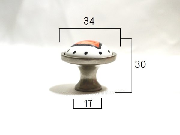 画像4: ハートサテンニッケル　ノブ　PBF144-ORG (4)