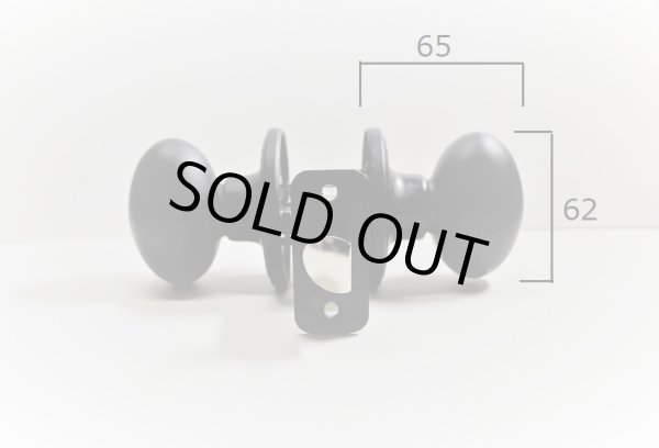 画像2: Copper Creek 握り玉空錠　エッグブラック (2)