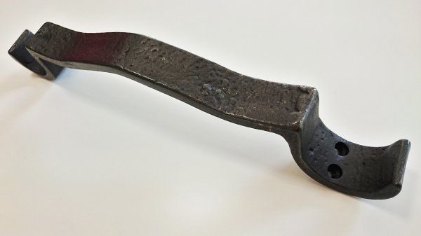 画像3: 真鍮製取っ手 ブラック取っ手 アンティークブラック EHD-027 (3)