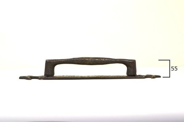 画像4: 真鍮製取っ手 ブラック取っ手 アンティークブラック EHD-095 (4)