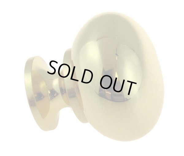 画像1: Liberty 真鍮　マッシュルームつまみ　P5015H-PL (1)