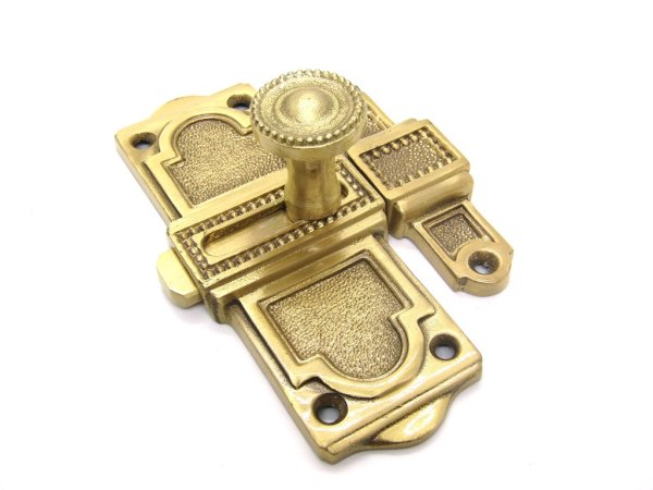 画像2: 真鍮製　装飾ラッチ　BL-1　SB (2)