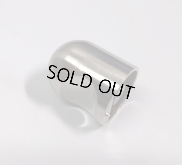 画像2: ダイカスト 円筒つまみ ロケット型 24mm シルバー WB 箱売り 20個入り (2)