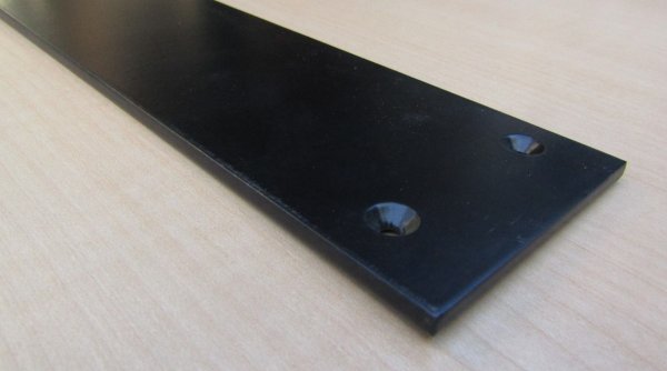 画像2: ブラックアイアンプッシュプレート SH8052 (2)