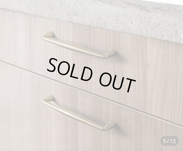 画像4: アンティークブロンズ取っ手　H0303 L=140 (4)