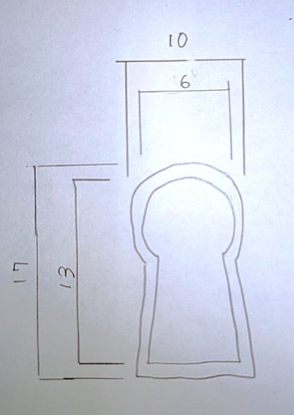 画像2: キーホールインサートB3568SB☆ (2)