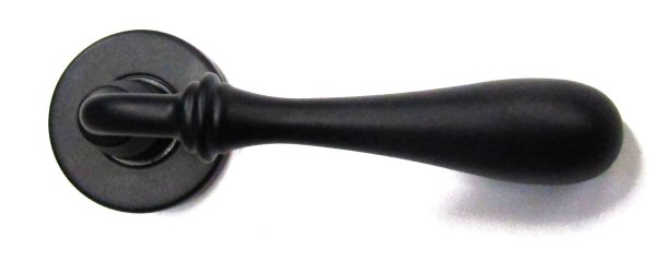 画像1: LINEACALI 　レバーハンドル空錠　TOSCA 　マットブラック (1)