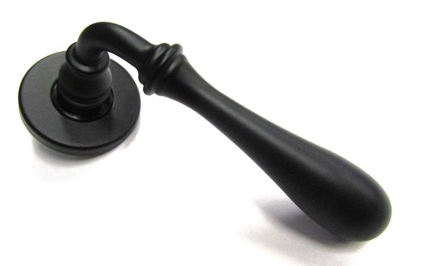 画像2: LINEACALI 　レバーハンドル空錠　TOSCA 　マットブラック (2)