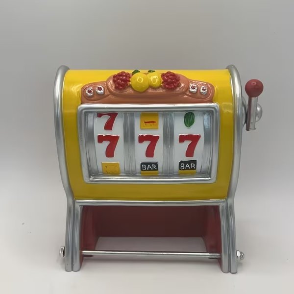 画像1: スロットマシーン型　トイレットペーパーホルダー (1)