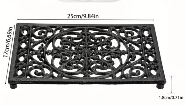 画像2: アイアン製　鍋敷き　アンティーク鍋敷き (2)