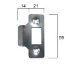 画像7: 真鍮製　長座付き握り玉空錠　 [SH2290L] (7)