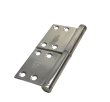 画像2: ドア用ヒンジ　旗蝶番　ステンレスHL　2.5x102x102　在庫処分品　2枚組 (2)