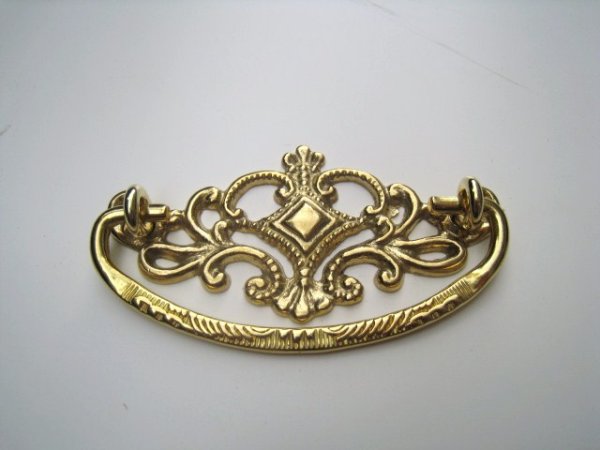 画像1: CAST　BRASS　PULL　open lace design B3596SB (1)