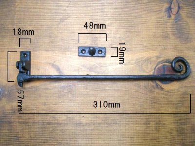 画像2: ブラックアイアン　窓調整器　SH8110