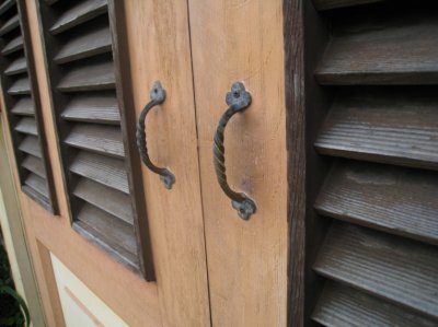 画像2: ロートアイアンハンドル　HM16