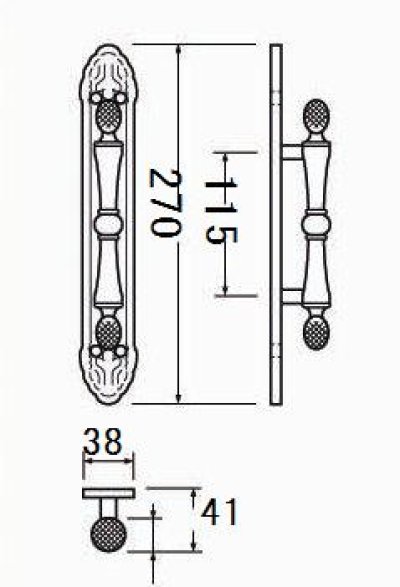 画像1: NO.15 　片面スパニッシュハンドル