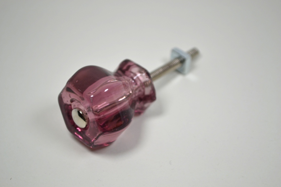 アンティークガラスつまみ アメジスト K39 Gk 3ap Jerry S Garden